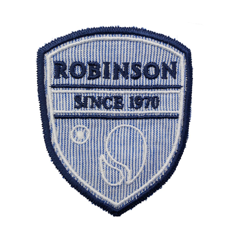 Gesticktes Wappen-Emblem Robinson, Since 1970